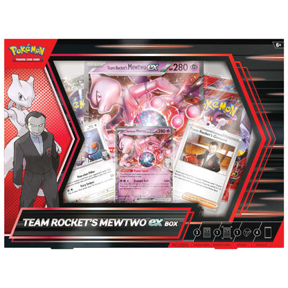 TCG Team Rockets Mewtwo Ex Box Trading Card Game 2