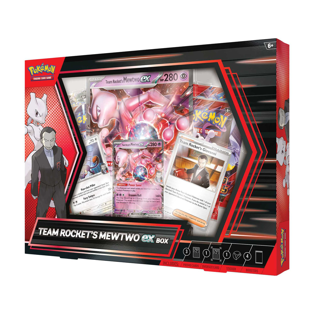 TCG Team Rockets Mewtwo Ex Box Trading Card Game 3