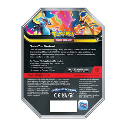 Pokémon TCG Mega Charizard Tin product image 4