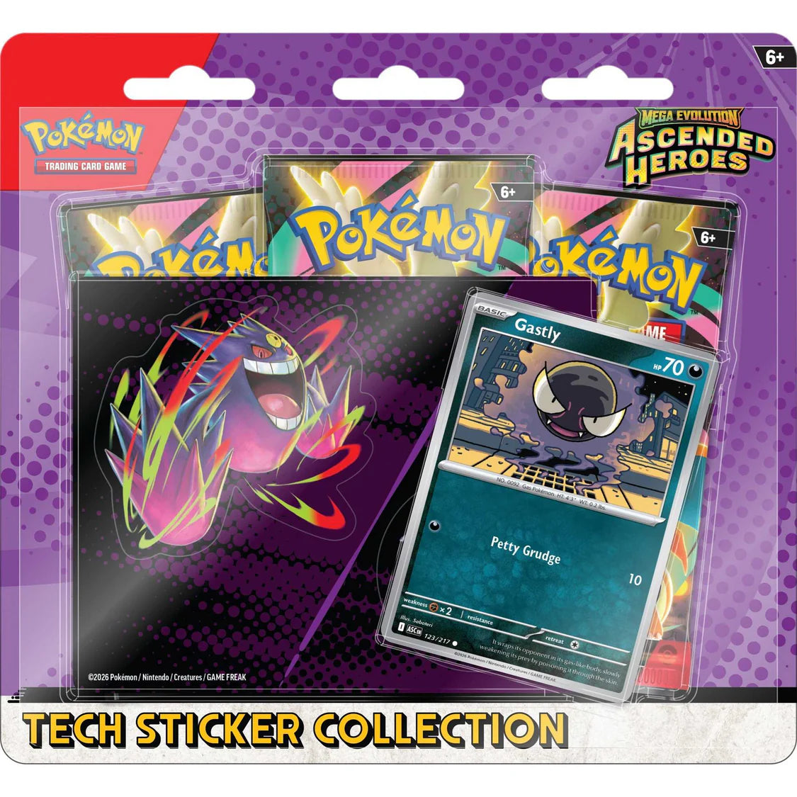 Pokémon TCG Mega Evolution Ascended Heroes Tech Sticker Collection product image 4