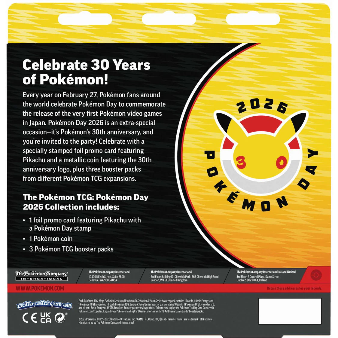 Pokémon TCG Pokémon Day 2026 Collection product image 4