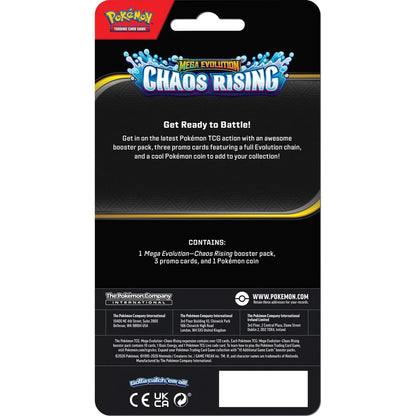 Pokémon TCG Mega Evolution Chaos Rising Premium Checklane Blister product image 2