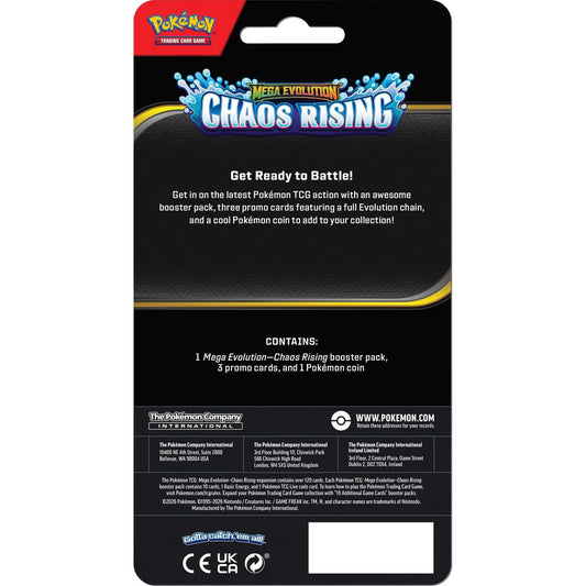 Pokémon TCG Mega Evolution Chaos Rising Premium Checklane Blister product image 2
