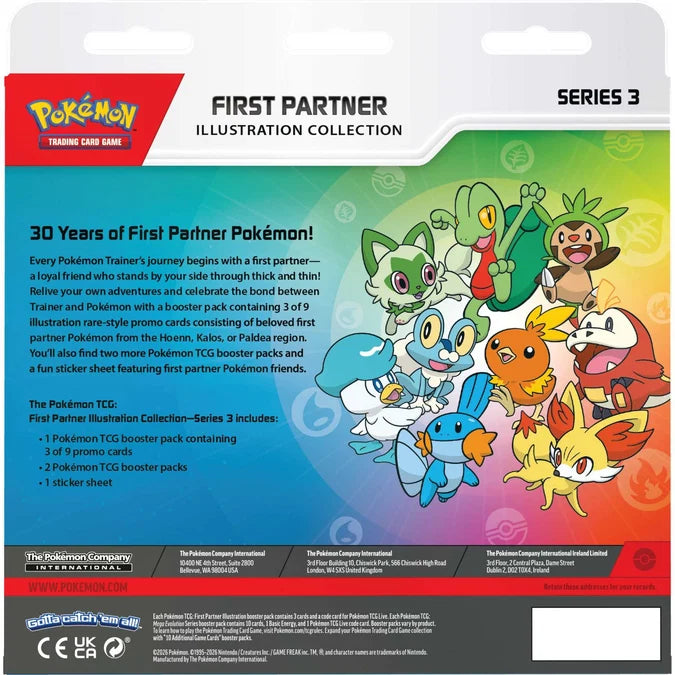 Pokémon TCG First Partner Illustration Collection Series 3 product image 4