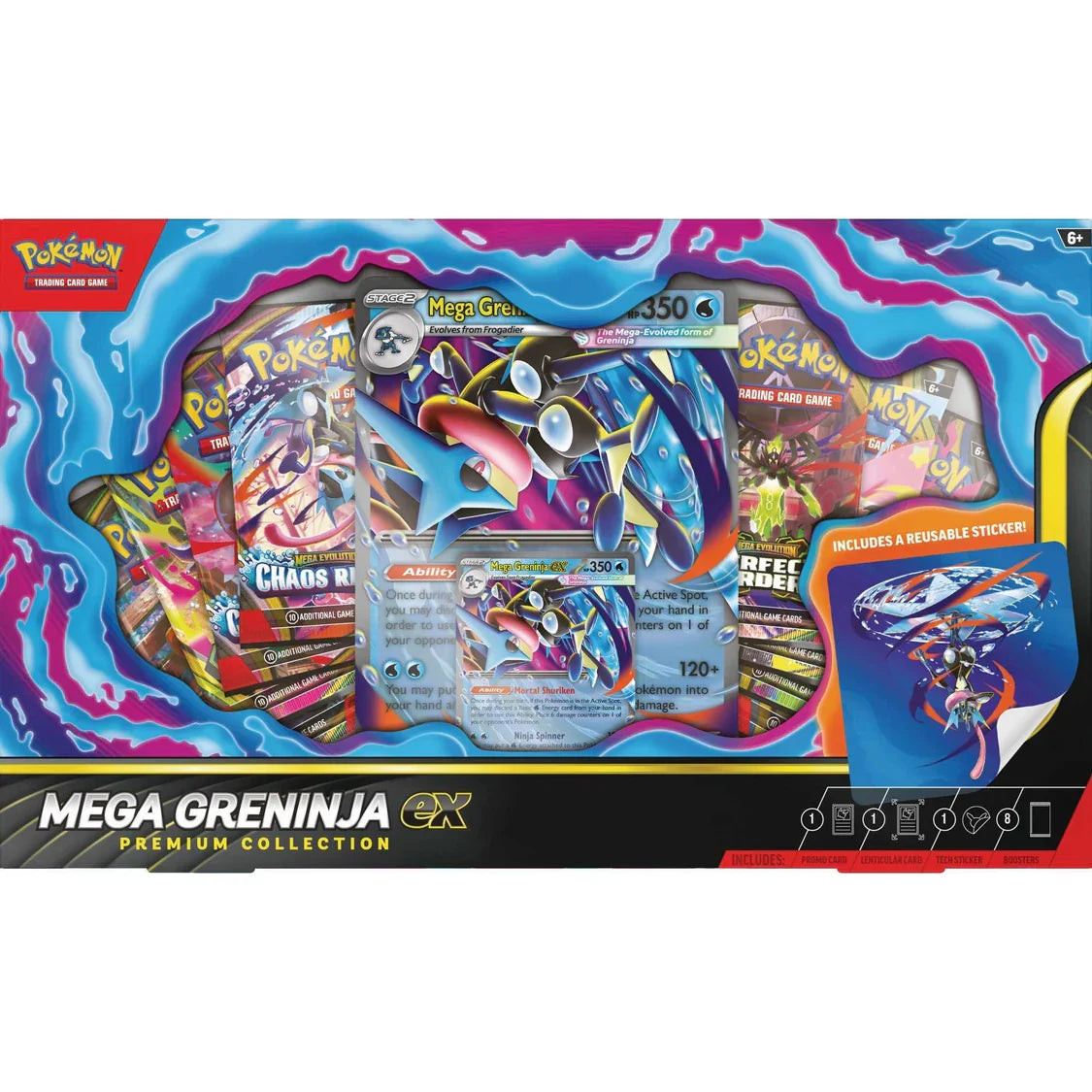 Pokémon TCG Mega Greninja ex Premium Collection product image