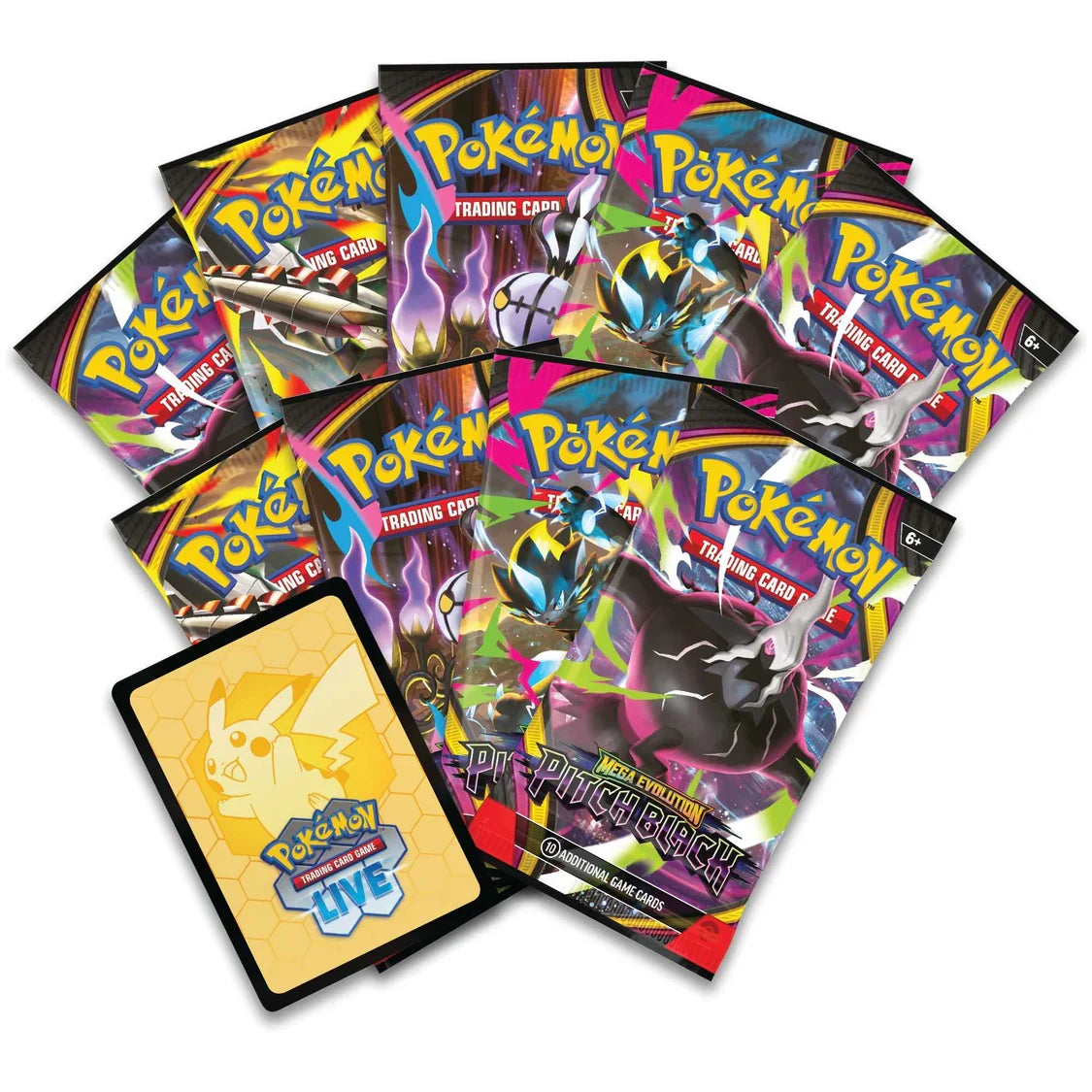 Pokémon TCG Mega Evolution Pitch Black Elite Trainer Box product image 3