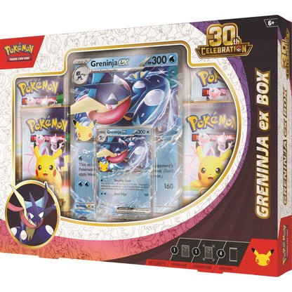 Pokémon TCG 30th Celebration Greninja ex Box Card Game product image 3