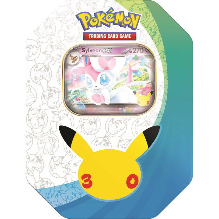 Pokémon TCG 30th Celebration Sylveon ex Tin Card Game product image