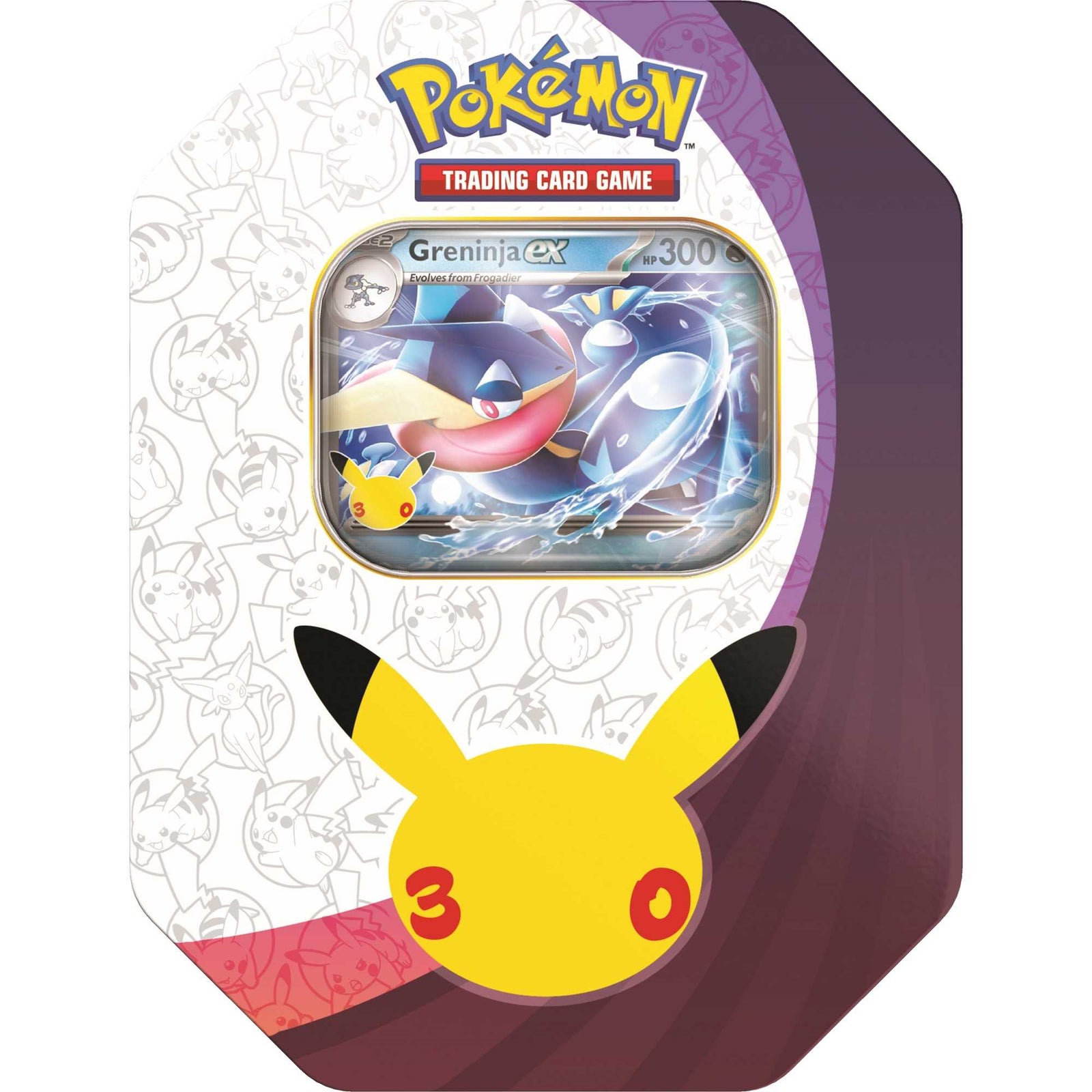 Pokémon TCG 30th Celebration Greninja ex Tin Card Game product image