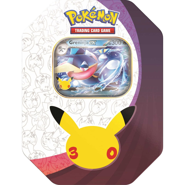 Pokémon TCG 30th Celebration Greninja ex Tin Card Game product image