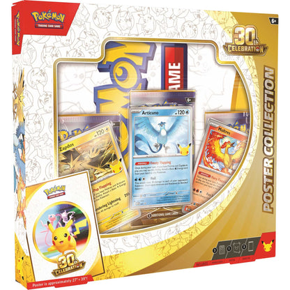 Pokémon TCG 30th Celebration Poster Collection Card Game product image 2