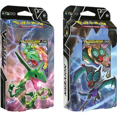 TCG Rayquaza V Noivern V Battle Deck Trading Card Game 1
