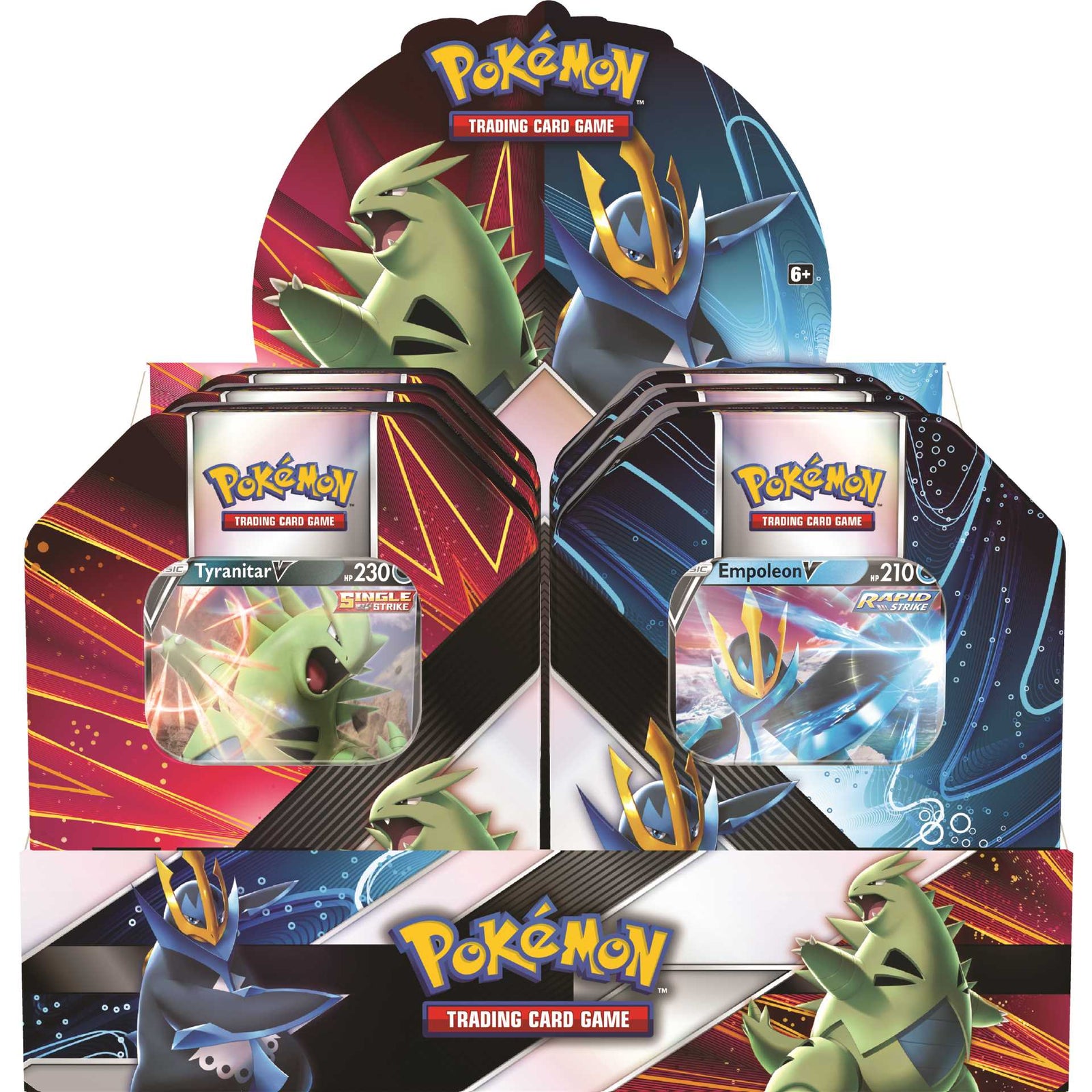 Pokémon TCG: V Strikers Tin (Tyranitar V / Empoleon V) 1
