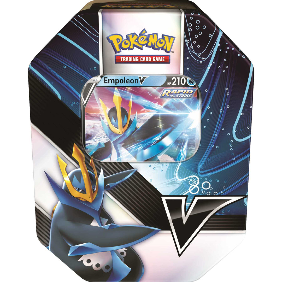 Pokémon TCG: V Strikers Tin (Tyranitar V / Empoleon V)