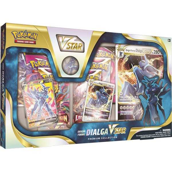 Pokémon TCG: Origin Forme Palkia/ Origin Forme Dialga VSTAR Premium Collection CASE