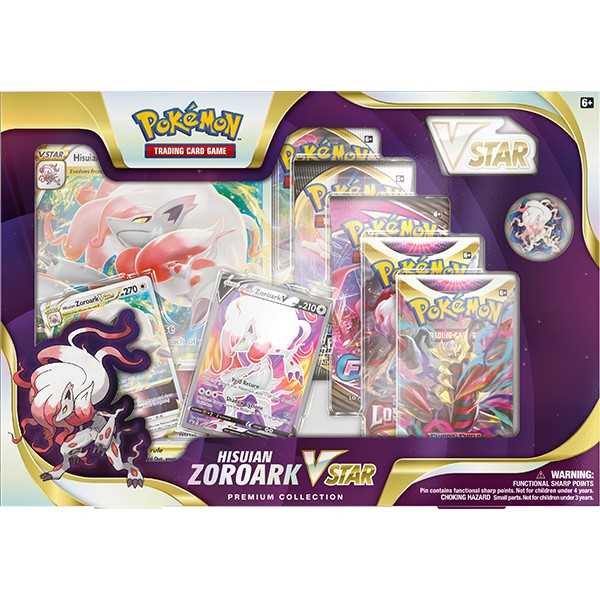 Pokémon TCG: Hisuian Zoroark VSTAR Premium Collection 2