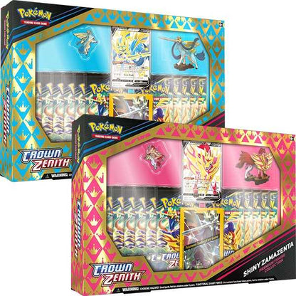 Pokémon TCG: Sword & Shield 12.5 Crown Zenith Premium Figure Collection-Shiny Zacian/Shiny Zamazenta 1