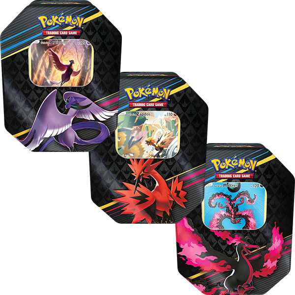 Pokémon TCG: Sword & Shield 12.5 Crown Zenith Tin (Moltres/Articuno/Zapdos Galarian) 1