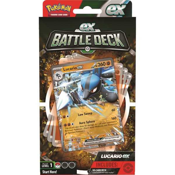 Pokémon TCG: Lucario and Ampharos EX Battle Deck