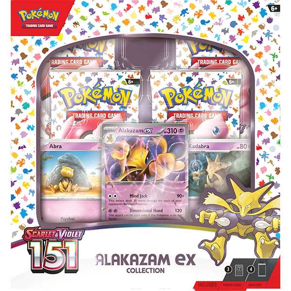 Pokémon TCG: Scarlet & Violet 3.5: 151 – Alakazam ex Collection