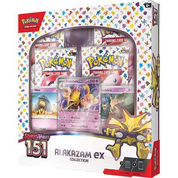 Pokémon TCG: Scarlet & Violet 3.5: 151 – Alakazam ex Collection 3