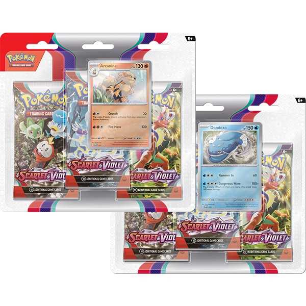 Pokémon TCG: Scarlet & Violet 1 3-Pack Booster Display 1