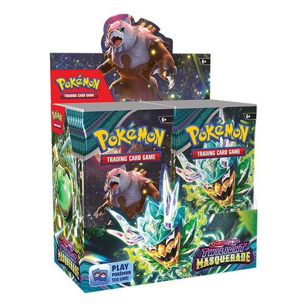 Pokémon TCG: Scarlet & Violet 6 - Twilight Masquerade - Booster CDU 1