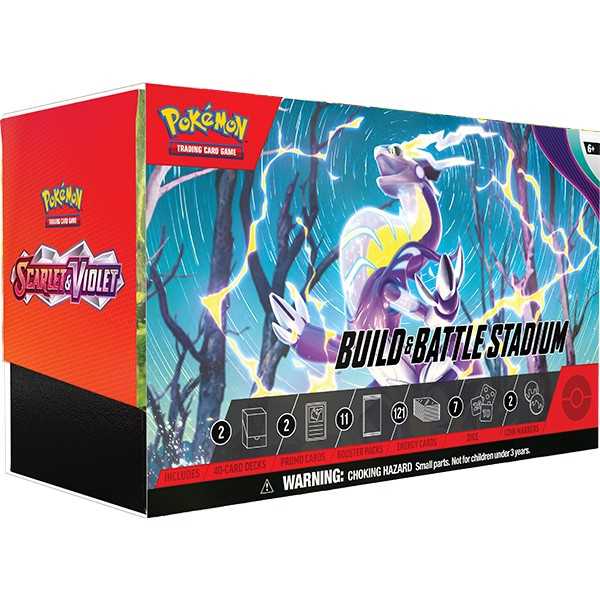 TCG Scarlet and Violet 1 Build and Battle Stadium Box 1