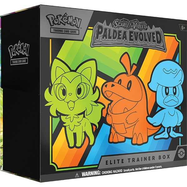 Pokémon TCG: Scarlet & Violet 2 Paldea Evolved Elite Trainer Box 1