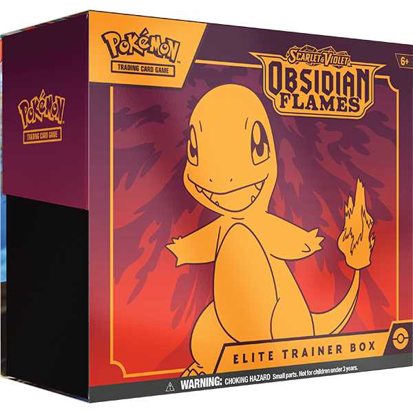 Pokémon TCG: Scarlet & Violet 3 Obsidian Flames Elite Trainer Box 1