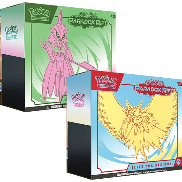 Pokémon TCG: Scarlet & Violet 4 - Paradox Rift - Elite Trainer Box 1