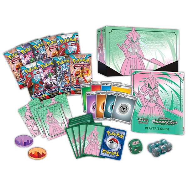 Pokémon TCG: Scarlet & Violet 4 - Paradox Rift - Elite Trainer Box 3