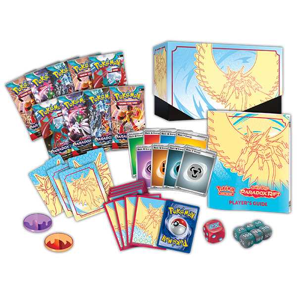 Pokémon TCG: Scarlet & Violet 4 - Paradox Rift - Elite Trainer Box 5