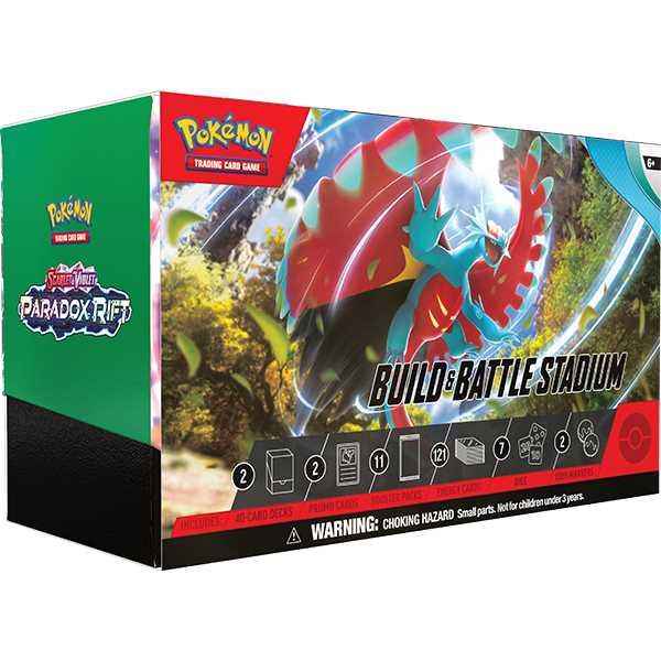 Pokémon TCG: Scarlet & Violet 4 - Paradox Rift - Build & Battle Stadium 1