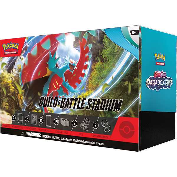 Pokémon TCG: Scarlet & Violet 4 - Paradox Rift - Build & Battle Stadium 3