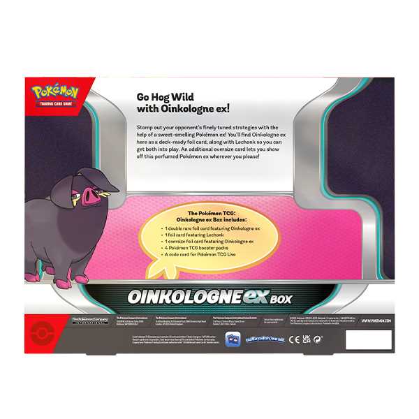 Pokémon TCG:  Oinkologne ex Box 3