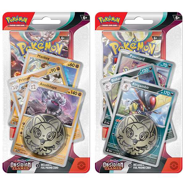 Pokémon TCG: Scarlet & Violet 3 Obsidian Flames Premium Checklane Display 1
