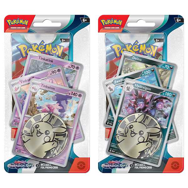 Pokémon TCG: Scarlet & Violet 4 - Paradox Rift - Premium Checklane Display 1