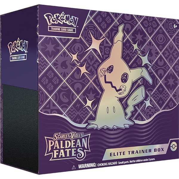 Pokémon TCG: Scarlet & Violet 4.5 Paldean Fates Elite Trainer Box