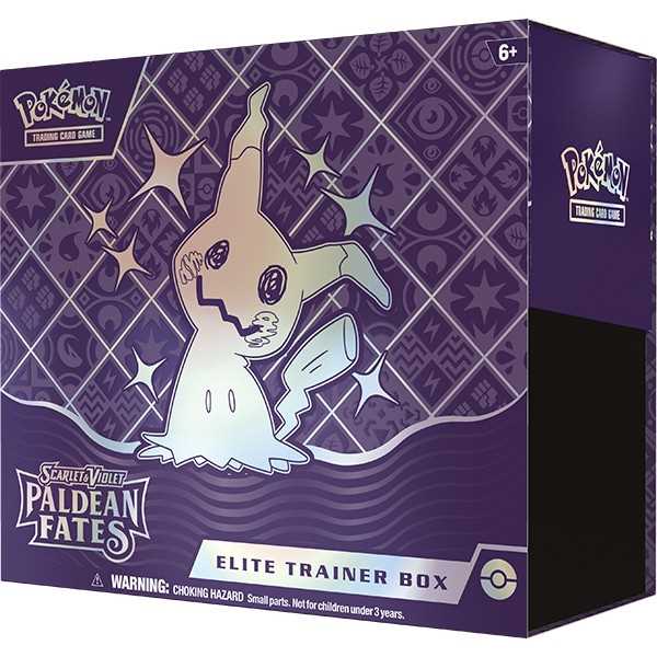 Pokémon TCG: Scarlet & Violet 4.5 Paldean Fates Elite Trainer Box 3