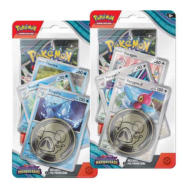 Pokemon TCG Scarlet & Violet 6 Twilight Masquerade Premium Checklane 12 X 3 Pack Boosters 1