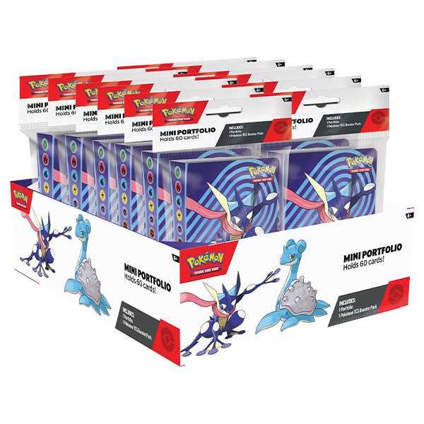 12 Sets Pokemon TCG Mini Portfolio 60-Card Portfolio 1 Booster Pack X 12 1
