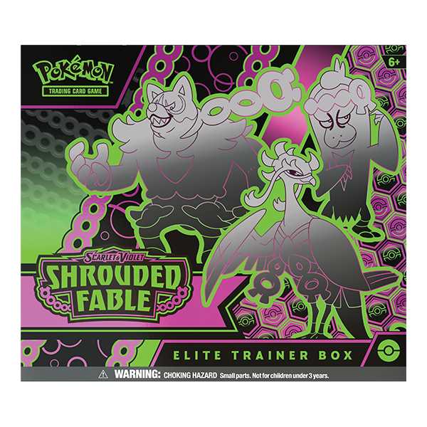 Pokemon TCG Scarlet & Violet 6.5 Shrouded Fable Elite Trainer Box 1