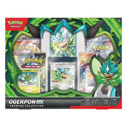 TCG Ogerpon Ex Premium Collection Card Sleeve 1