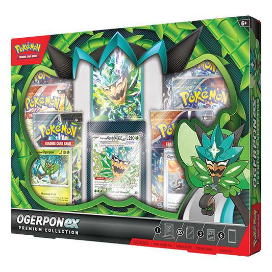 TCG Ogerpon Ex Premium Collection Card Sleeve 2