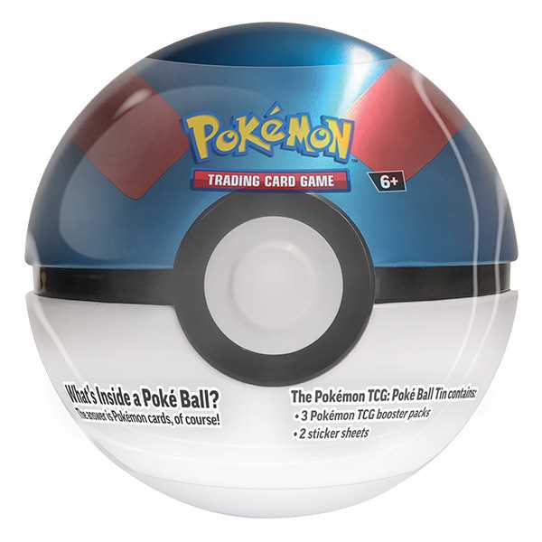 TCG Poke Ball Tin 2024 Trading Card Game 2