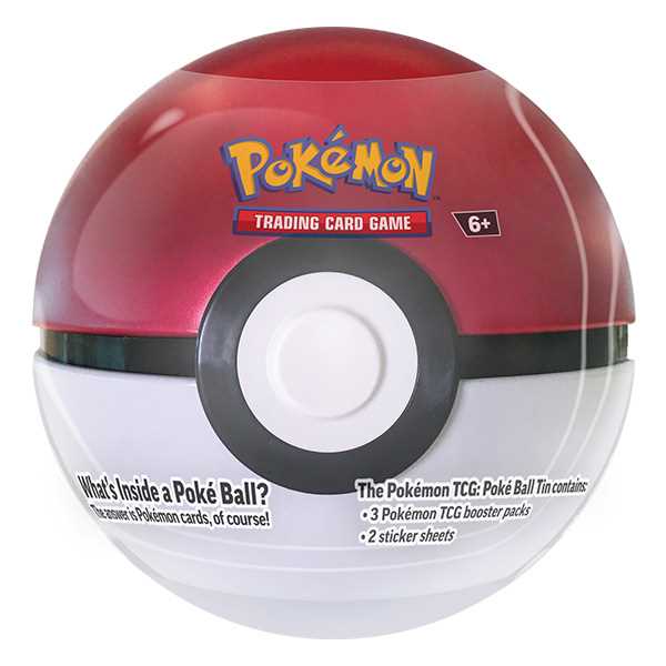 TCG Poke Ball Tin 2024 Trading Card Game 3