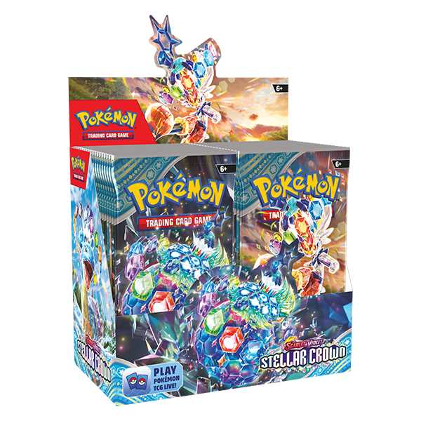 Pokémon TCG: Scarlet & Violet 7 - Stellar Crown - Booster CDU 1