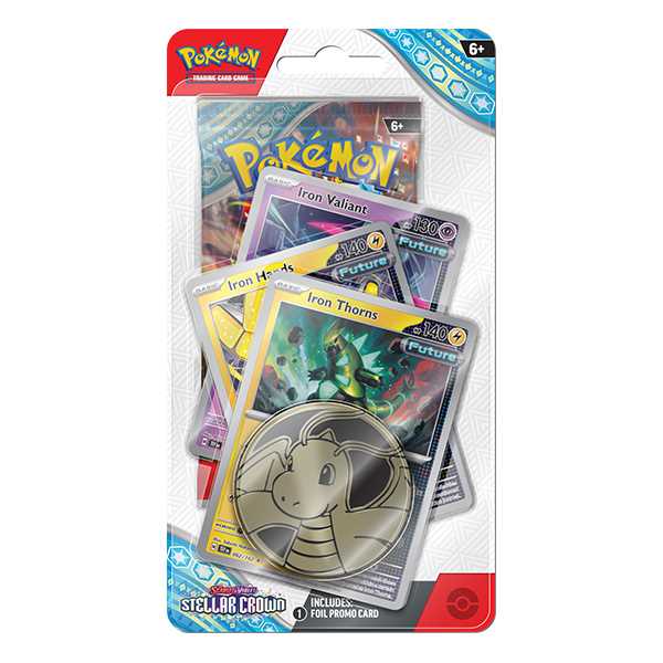 12 Sets of Pokemon TCG Scarlet & Violet 7 Stellar Crown Premium Checklane 3