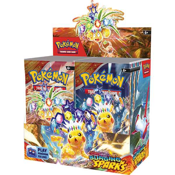 Pokémon TCG: Scarlet & Violet 8 - Surging Sparks - Booster CDU 1